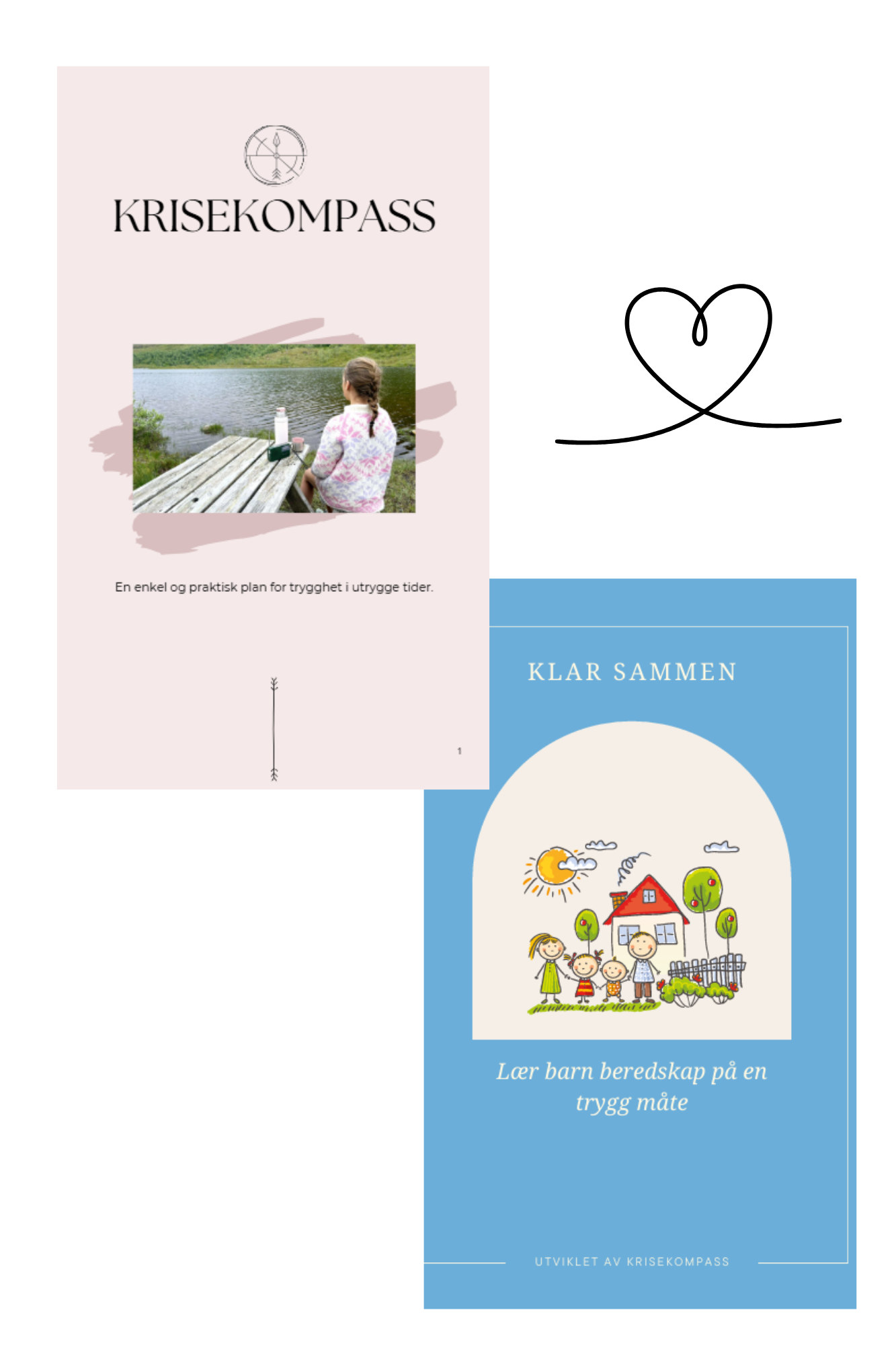 Krisekompass + Klar sammen (pakke)